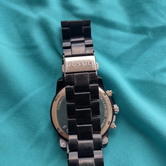 Fossil Analogue Black Dial Men's Watch - CH2623 - Picture 5 of 10